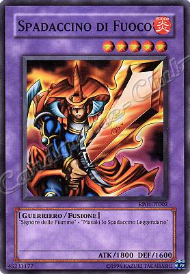 RP01-IT002 Spadaccino di Fuoco comune (IT) -NEAR MINT-