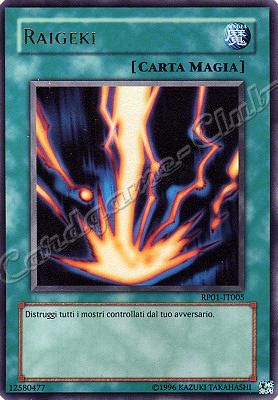RP01-IT005 Raigeki ultra rara (IT) -NEAR MINT-