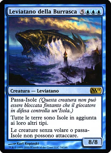 074 / 249 Leviatano della Burrasca rara (IT) -NEAR MINT-