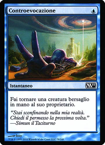 078 / 249 Controevocazione comune (IT) -NEAR MINT-