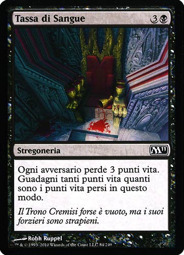 084 / 249 Tassa di Sangue comune (IT) -NEAR MINT-