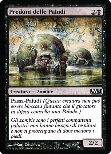 086 / 249 Predoni delle Paludi comune (IT) -NEAR MINT-