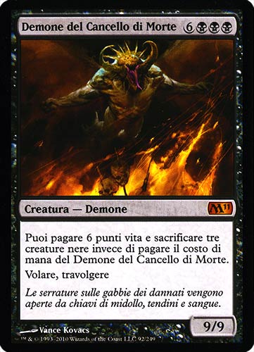 092 / 249 Demone del Cancello di Morte rara mitica (IT) -NEAR MINT-