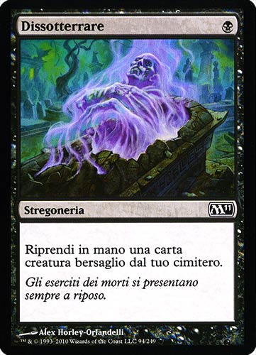 094 / 249 Dissotterrare comune (IT) -NEAR MINT-