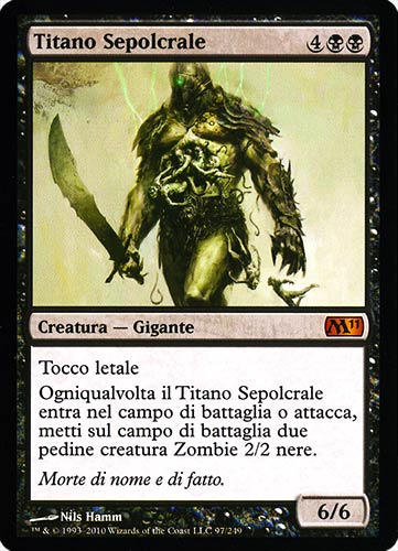 097 / 249 Titano Sepolcrale rara mitica (IT) -NEAR MINT-