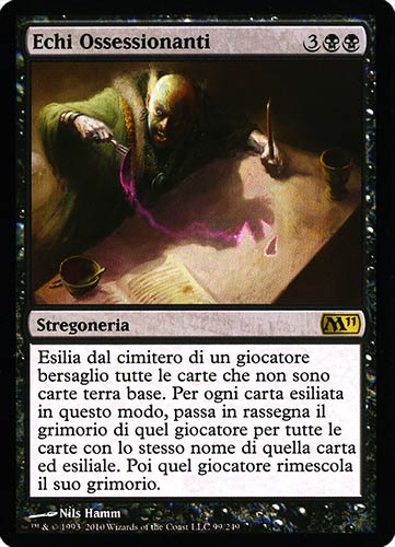 099 / 249 Echi Ossessionanti rara (IT) -NEAR MINT-