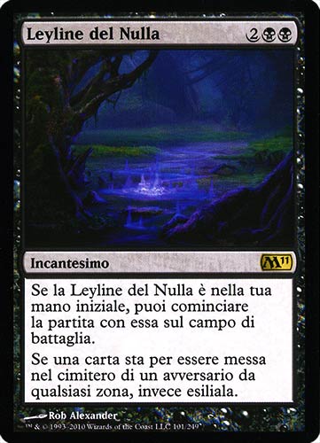 101 / 249 Leyline del Nulla rara (IT) -NEAR MINT-
