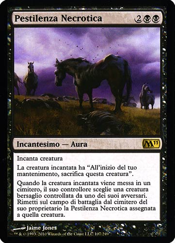 107 / 249 Pestilenza Necrotica rara (IT) -NEAR MINT-