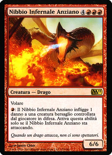 122 / 249 Nibbio Infernale Anziano rara (IT) -NEAR MINT-
