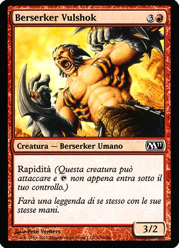 159 / 249 Berserker Vulshok comune (IT) -NEAR MINT-