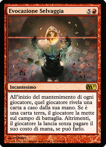 160 / 249 Evocazione Selvaggia rara (IT) -NEAR MINT-