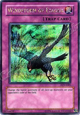 PCY-E001 Windstorm of Etaqua rara segreta (EN) -NEAR MINT-