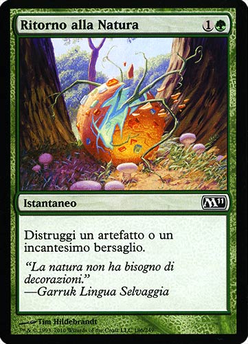 186 / 249 Ritorno alla Natura comune (IT) -NEAR MINT-