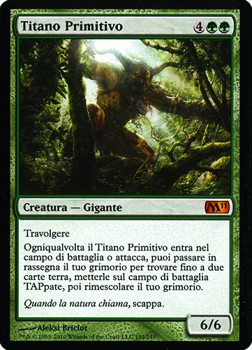 192 / 249 Titano Primitivo rara mitica (IT) -NEAR MINT-