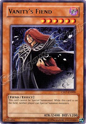 CP07-EN009 Vanity's Fiend rara (EN) -NEAR MINT-