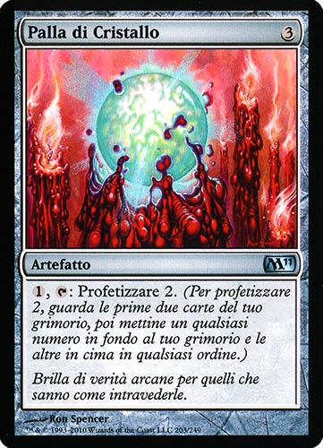 203 / 249 Palla di Cristallo non comune (IT) -NEAR MINT-