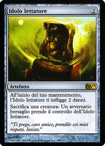 208 / 249 Idolo Iettatore rara (IT) -NEAR MINT-