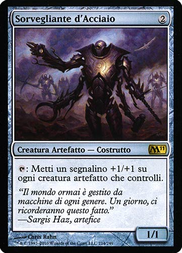 214 / 249 Sorvegliante d'Acciaio rara (IT) -NEAR MINT-