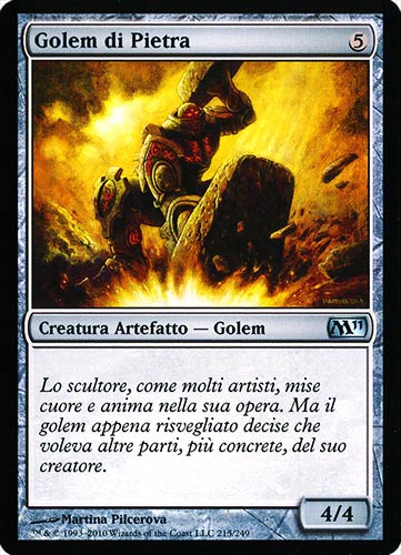 215 / 249 Golem di Pietra non comune (IT) -NEAR MINT-