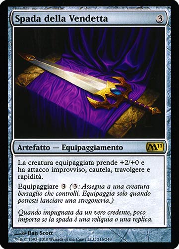 216 / 249 Spada della Vendetta rara (IT) -NEAR MINT-