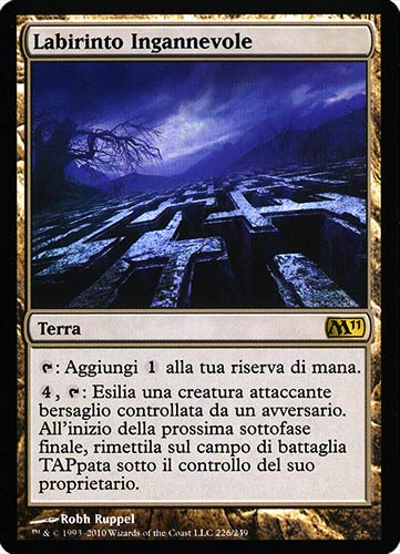 226 / 249 Labirinto Ingannevole rara (IT) -NEAR MINT-