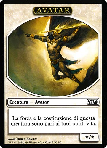 1 / 6 Avatar comune -NEAR MINT-