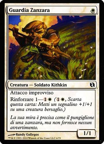 06 / 79 Guardia Zanzara comune -NEAR MINT-