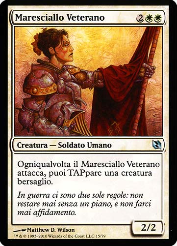 15 / 79 Maresciallo Veterano non comune -NEAR MINT-