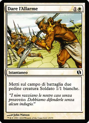 25 / 79 Dare l'Allarme comune -NEAR MINT-