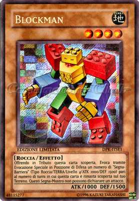 DPK-ITSE1 Blockman rara segreta Edizione Limitata (IT) -NEAR MINT-