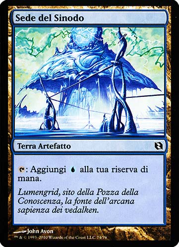 74 / 79 Sede del Sinodo comune -NEAR MINT-