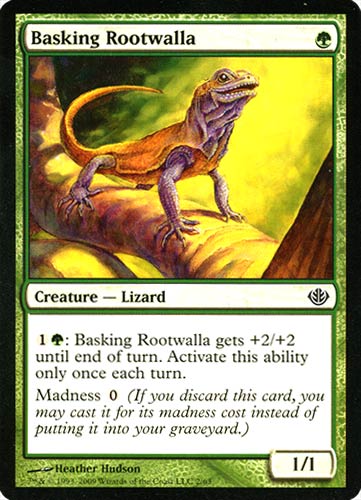 02 / 63 Basking Rootwalla comune -NEAR MINT-