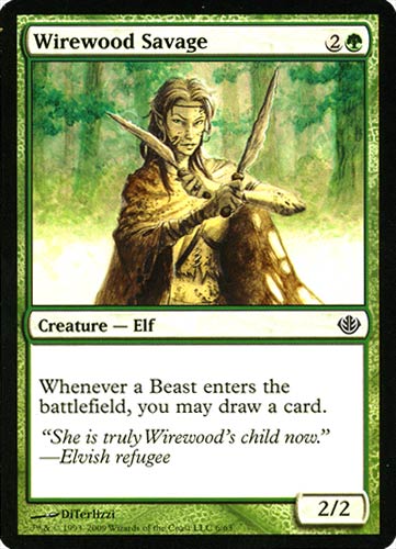 06 / 63 Wirewood Savage comune -NEAR MINT-