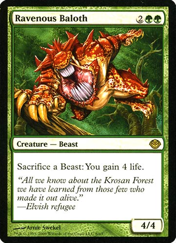 08 / 63 Ravenous Baloth rara -NEAR MINT-