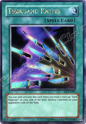 PCY-E003 Thousand Knives rara segreta (EN) -NEAR MINT-
