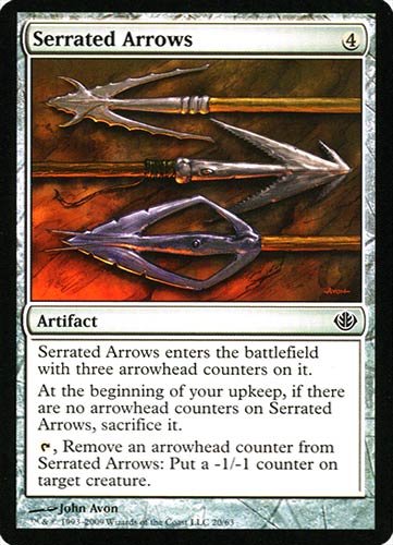 20 / 63 Serrated Arrows comune -NEAR MINT-