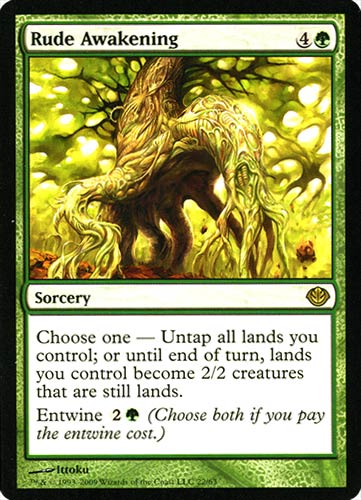 22 / 63 Rude Awakening rara -NEAR MINT-