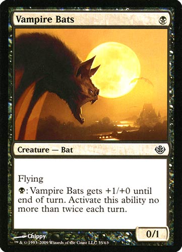 35 / 63 Vampire Bats comune -NEAR MINT-