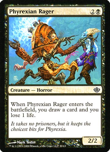 39 / 63 Phyrexian Rager comune -NEAR MINT-