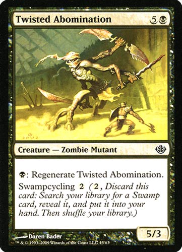 45 / 63 Twisted Abomination comune -NEAR MINT-
