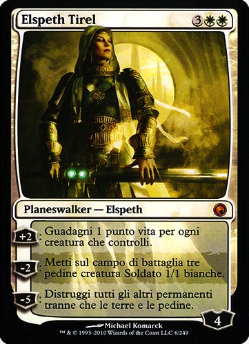 006 / 249 Elspeth Tirel rara mitica (IT) -NEAR MINT-