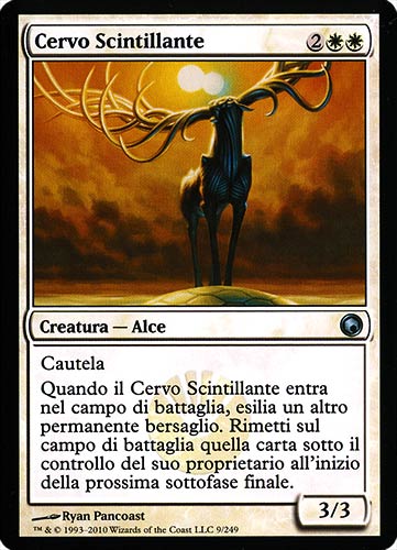 009 / 249 Cervo Scintillante non comune (IT) -NEAR MINT-