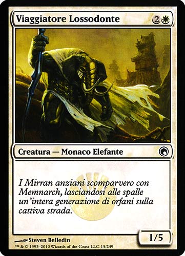 015 / 249 Viaggiatore Lossodonte comune (IT) -NEAR MINT-