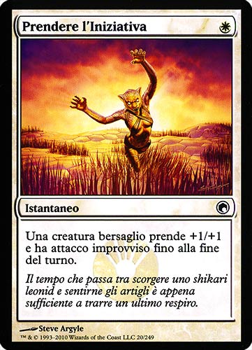 020 / 249 Prendere l'Iniziativa comune (IT) -NEAR MINT-