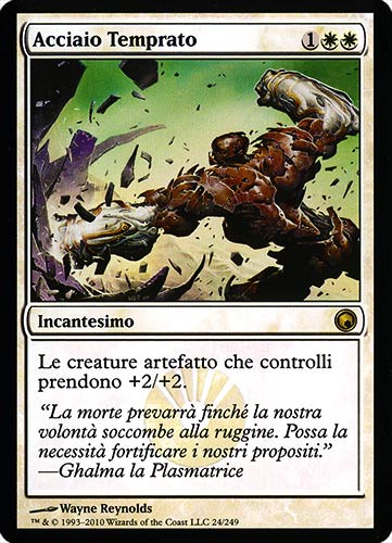 024 / 249 Acciaio Temprato rara (IT) -NEAR MINT-