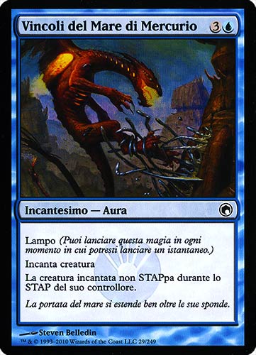 029 / 249 Vincoli del Mare di Mercurio comune (IT) -NEAR MINT-