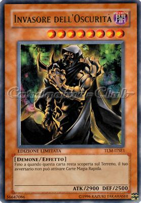 TLM-ITSE1 Invasore dell'Oscurita' ultra rara Edizione Limitata (IT)  -PLAYED-