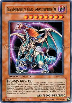 TLM-ITSE2 Drago Imperatore del Chaos-Ambasciatore della Fine ultra rara Edizione Limitata (IT) -NEAR MINT-