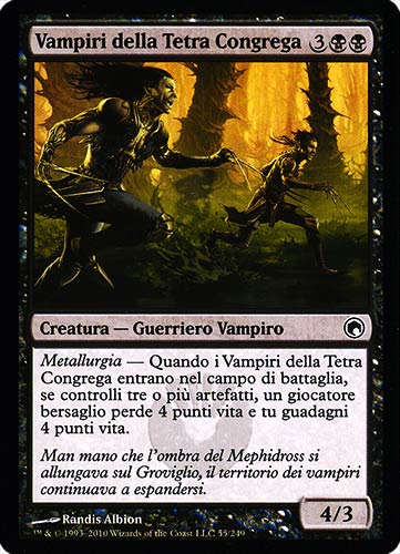 055 / 249 Vampiri della Tetra Congrega comune (IT) -NEAR MINT-