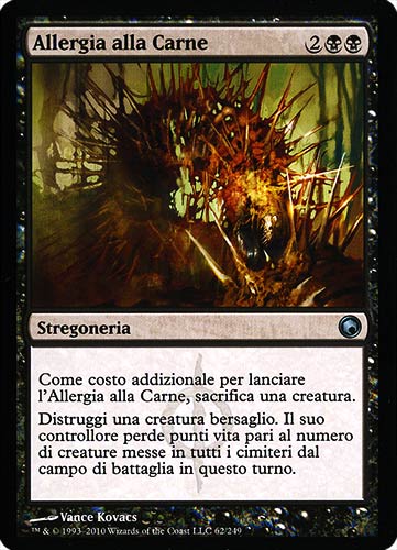 062 / 249 Allergia alla Carne non comune (IT) -NEAR MINT-